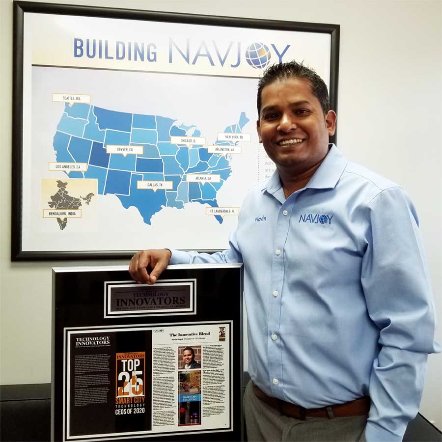 Navin Nageli Holding Plaque